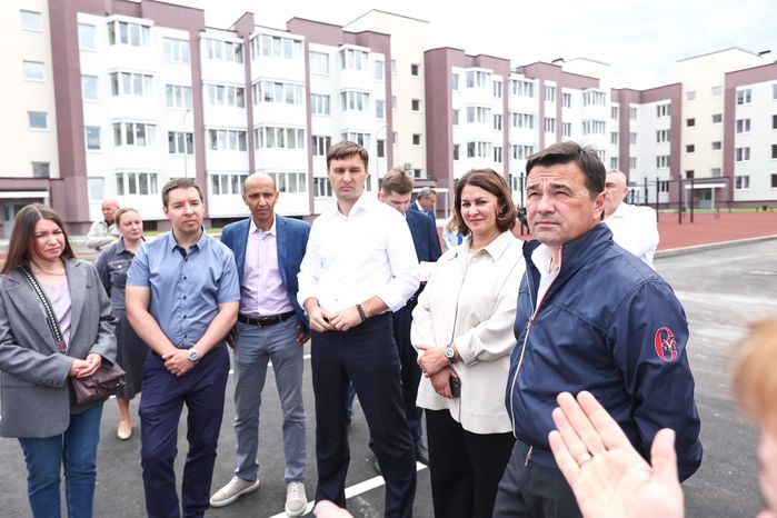Встреча Губернатора Андрея Воробьева и дольщиков ЖК «Пушкарь» в Пушкинском горокруге