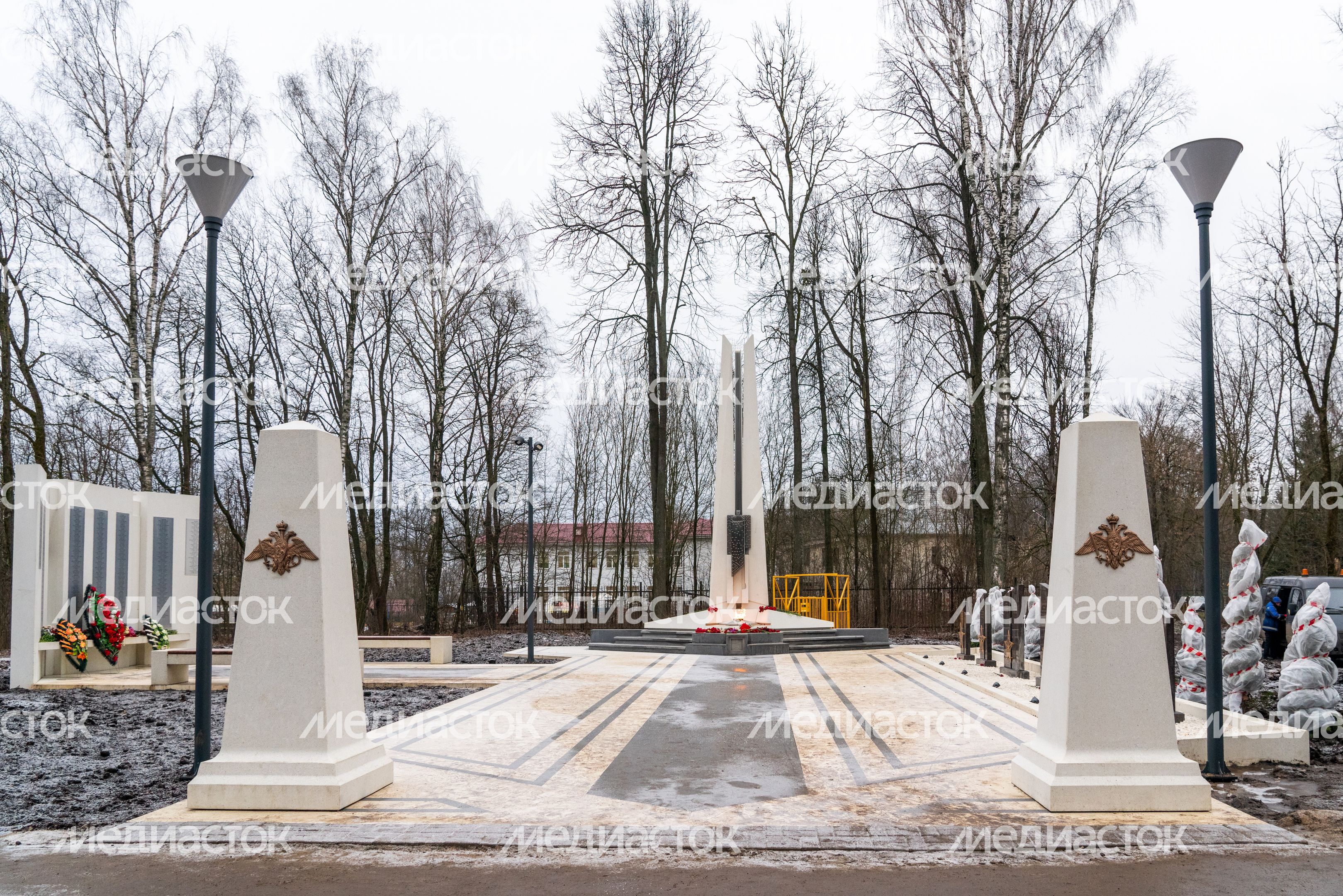 Обновленный мемориал в микрорайоне Майданово в Клину Обновленный мемориал в микрорайоне Майданово в Клину