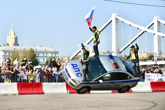 Осенний мотофестиваль в Москве