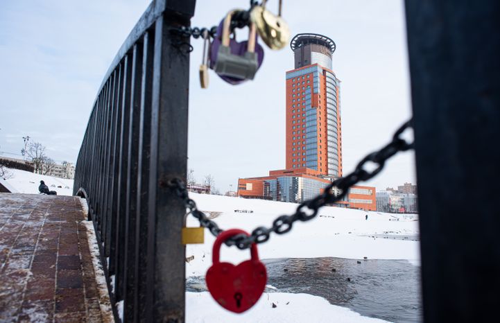 Зимние виды города Щелково