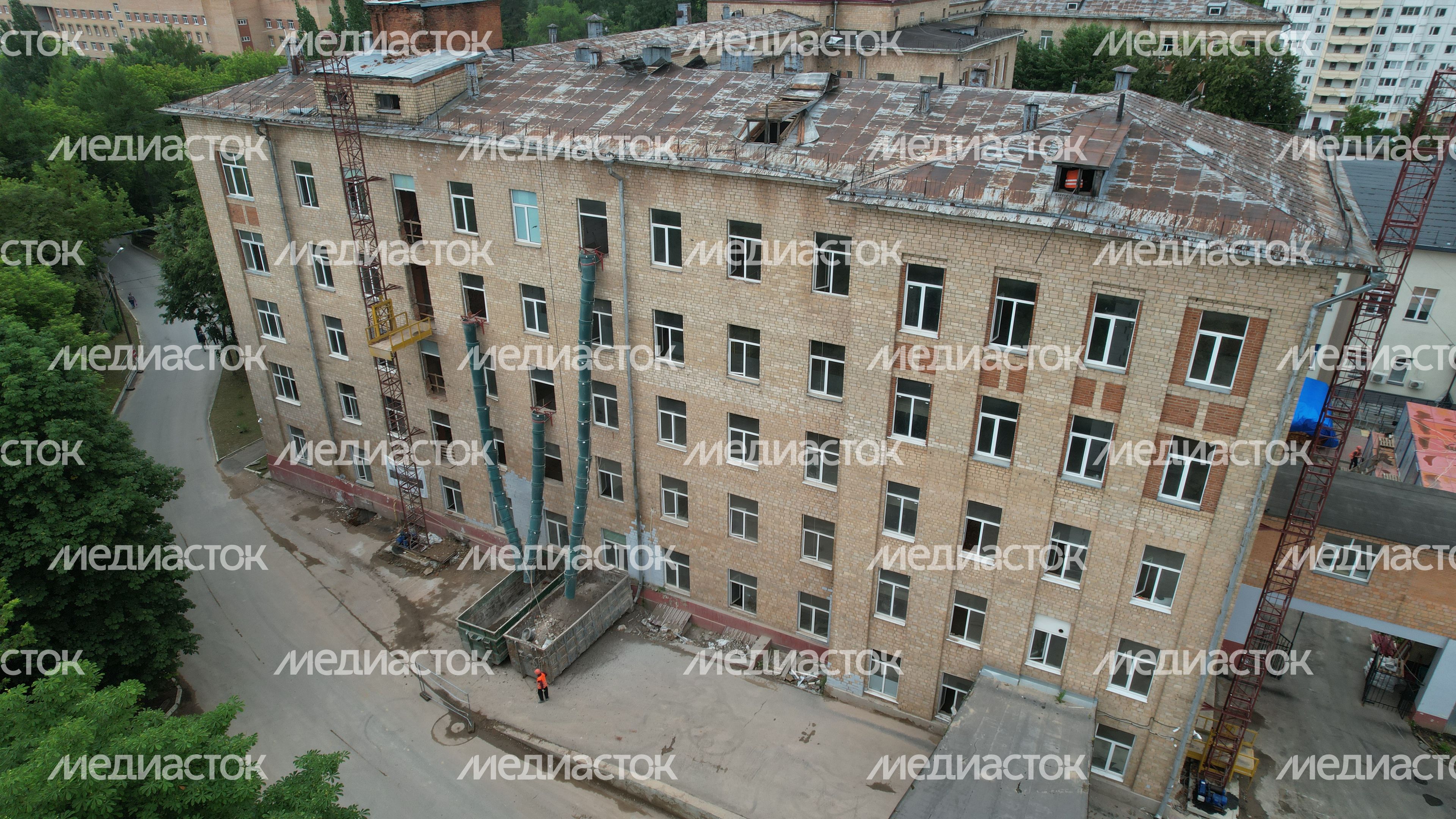 Капремонт хирургического корпуса Подольской областной больницы