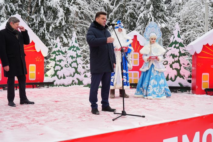 В Можайском городском округе спилили главную новогоднюю ель страны