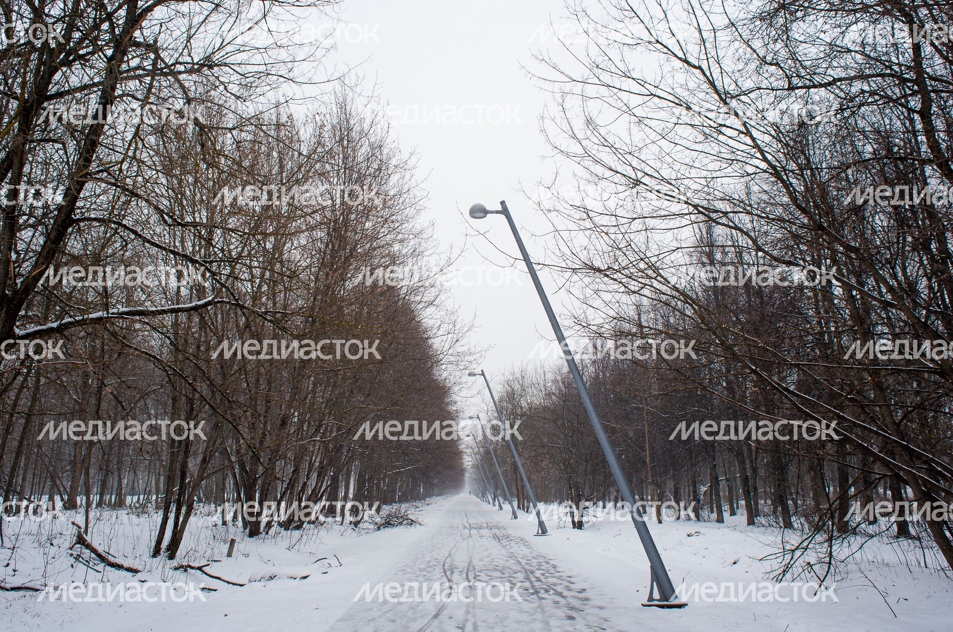 Зимние виды города Королёв