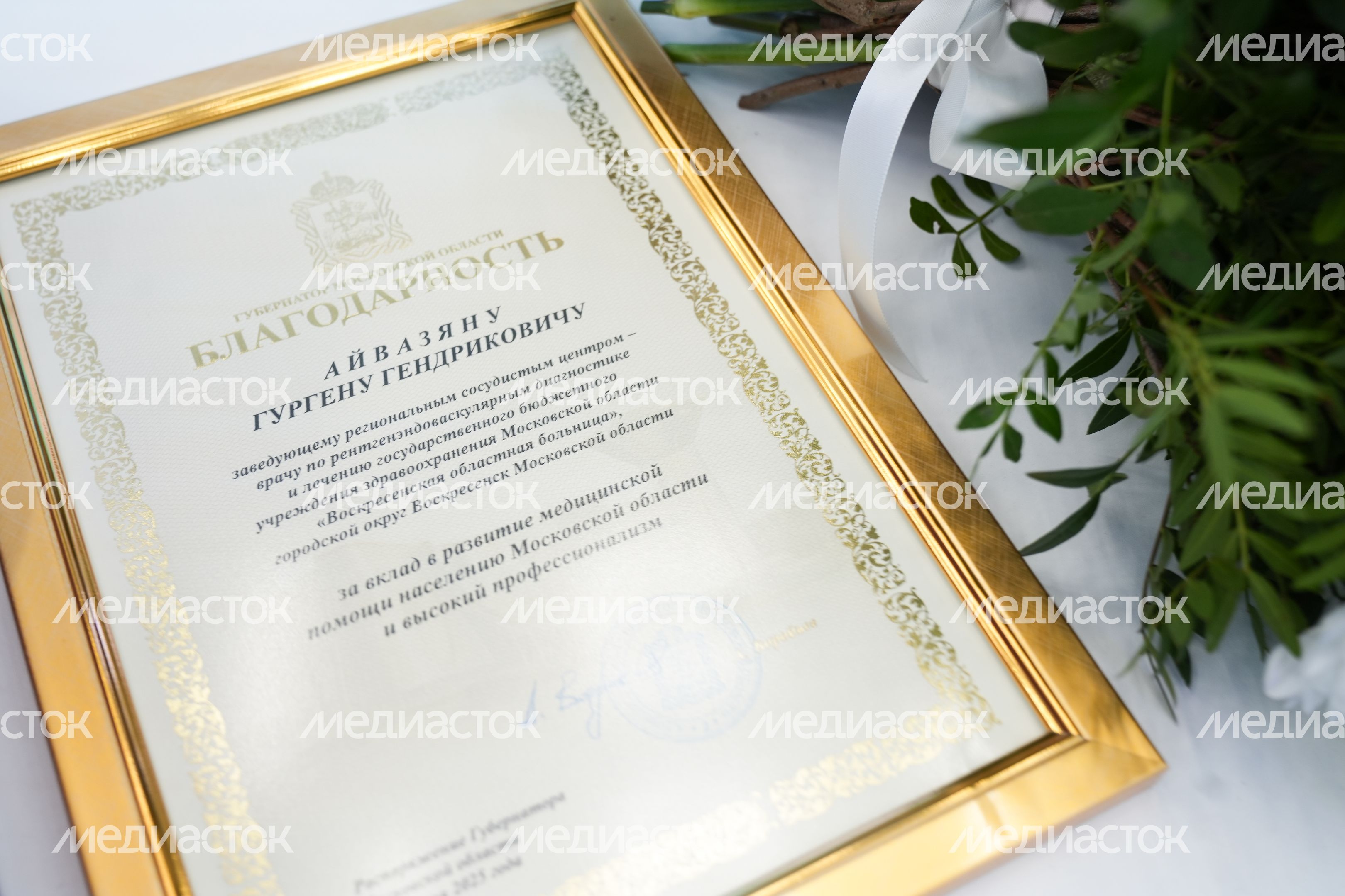 Подмосковных медиков поздравили с профессиональным праздником Подмосковных медиков поздравили с профессиональным праздником