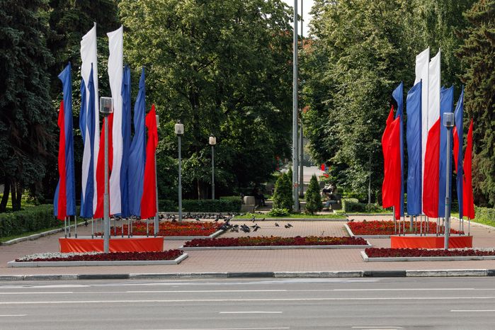 Аллея 30-летия Победы в Великой Отечественной войне в Домодедово
