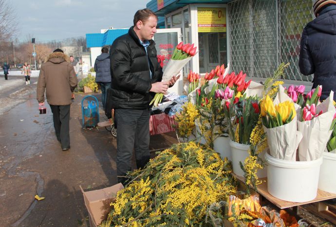 Торговля цветами в Лосино-Петровском
