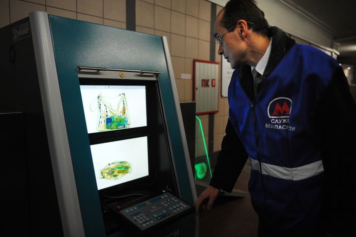 Досмотровые зоны Московского метрополитена