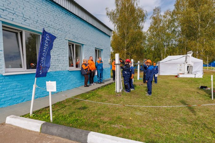 Соревнования профессионального мастерства среди студентов-энергетиков на учебном полигоне «Мособлэнерго» в Ликино-Дулево