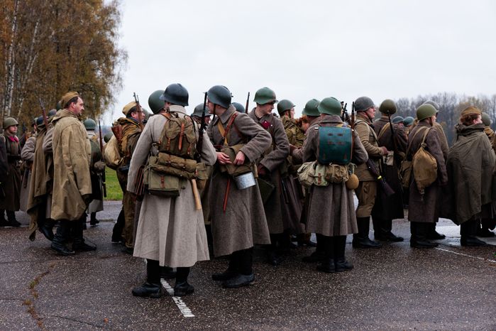 Военно-исторический фестиваль «Москва за нами. 1941 год» на Бородинском поле