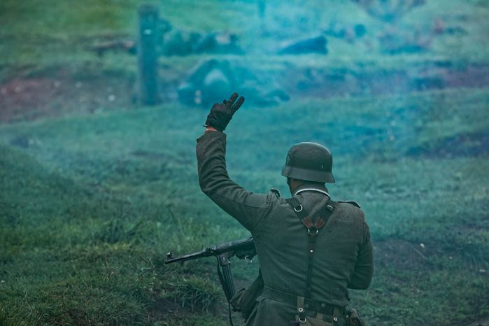 Военно-историческая реконструкция «Первый день войны» у Главного храма ВС РФ в День памяти и скорби