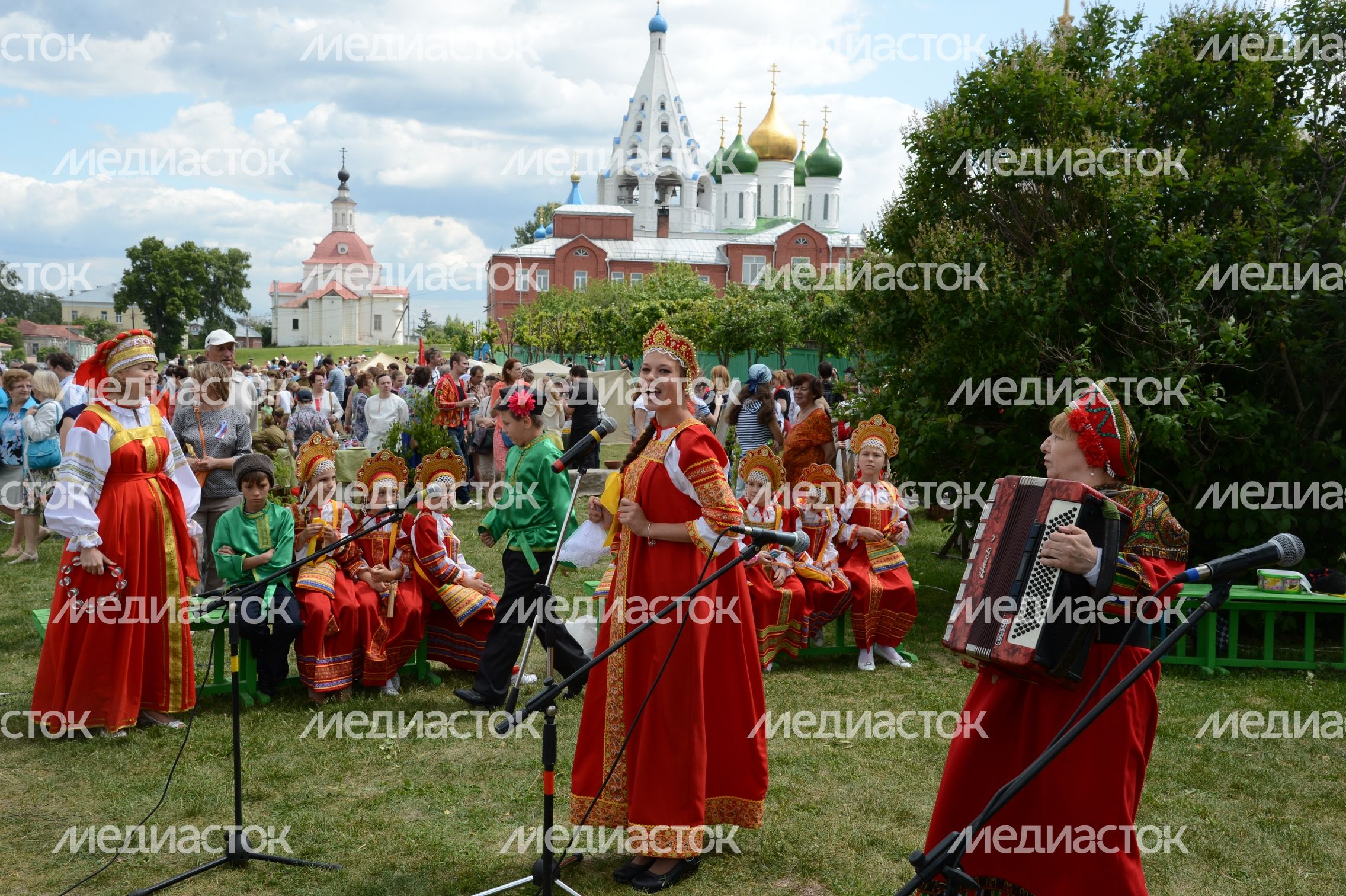 Празднование Дня города в Коломне