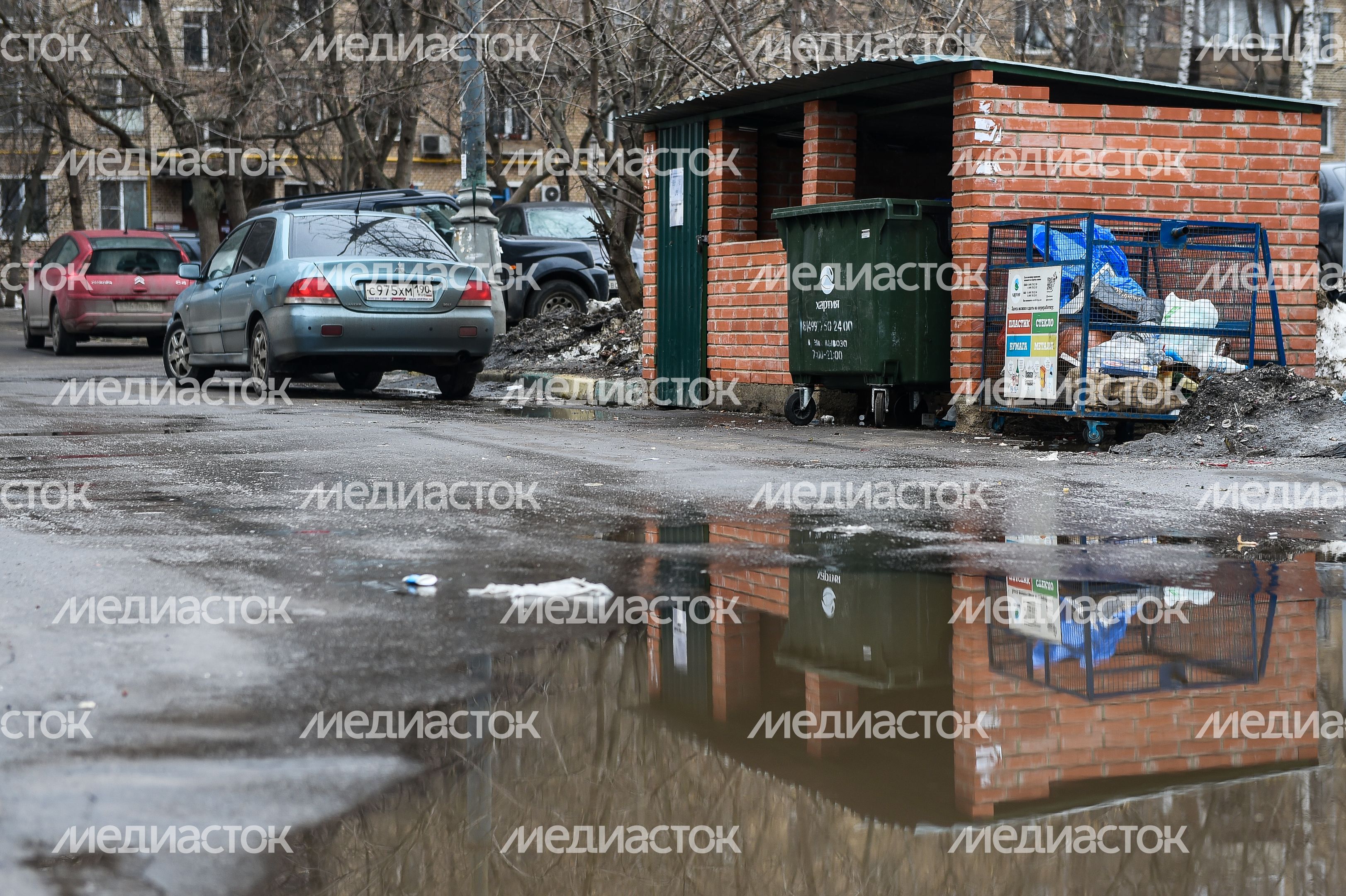 Места сбора Бытовых отходов в Москве