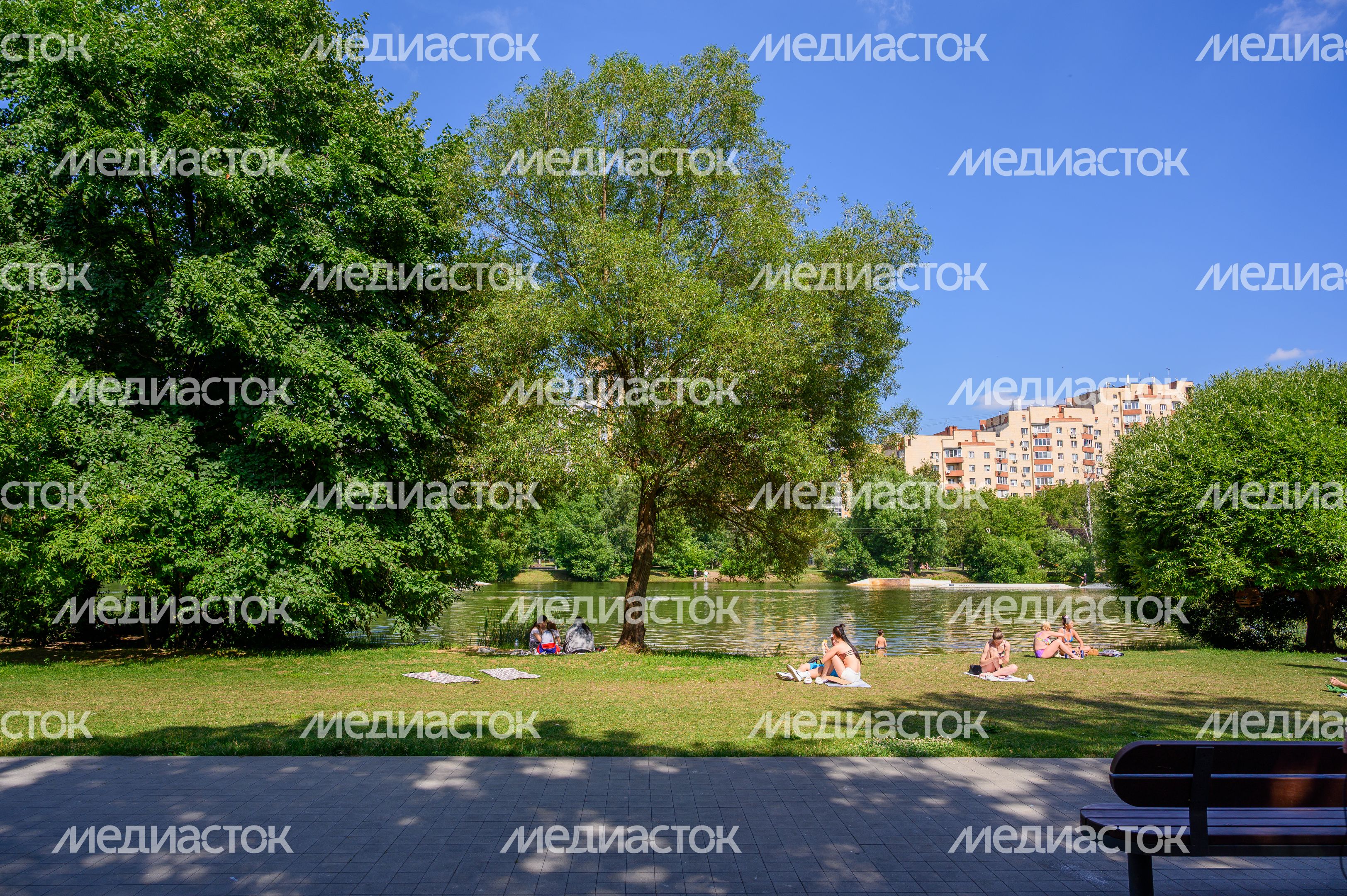Лето в Наташинском парке Люберец