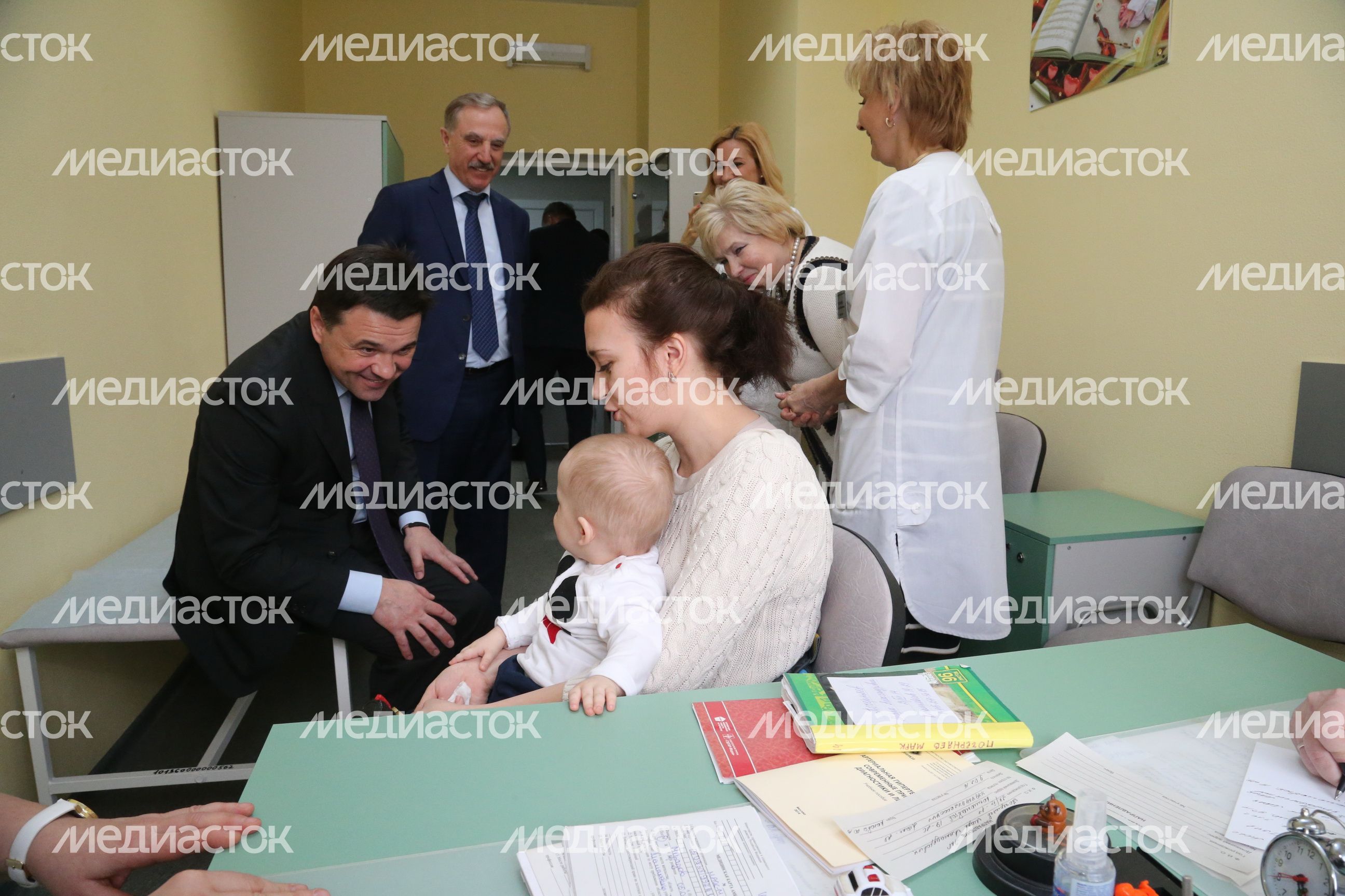 А. Воробьев посетил с рабочим визитом Люберецкий район