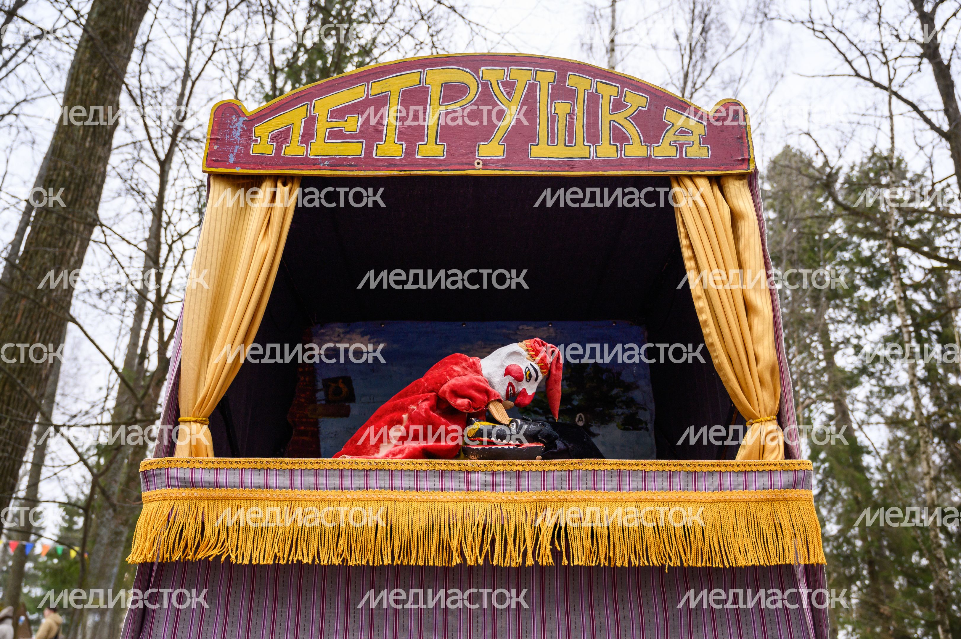 Празднование Масленицы в Муранове