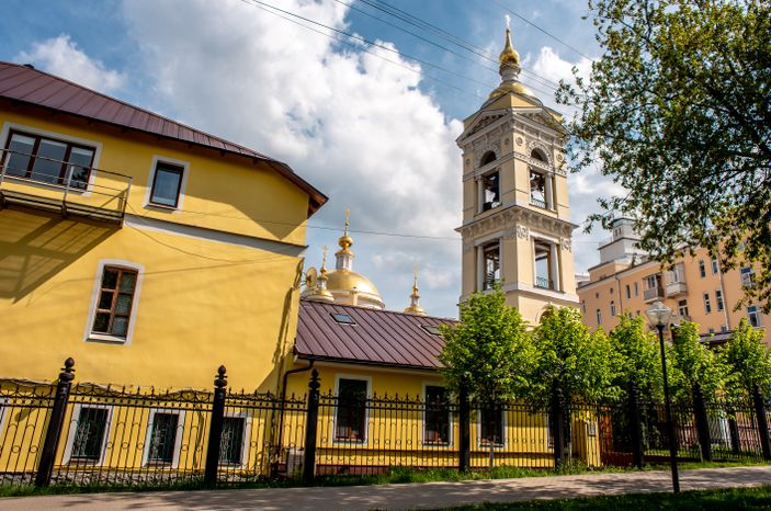 Весенние виды города Подольск