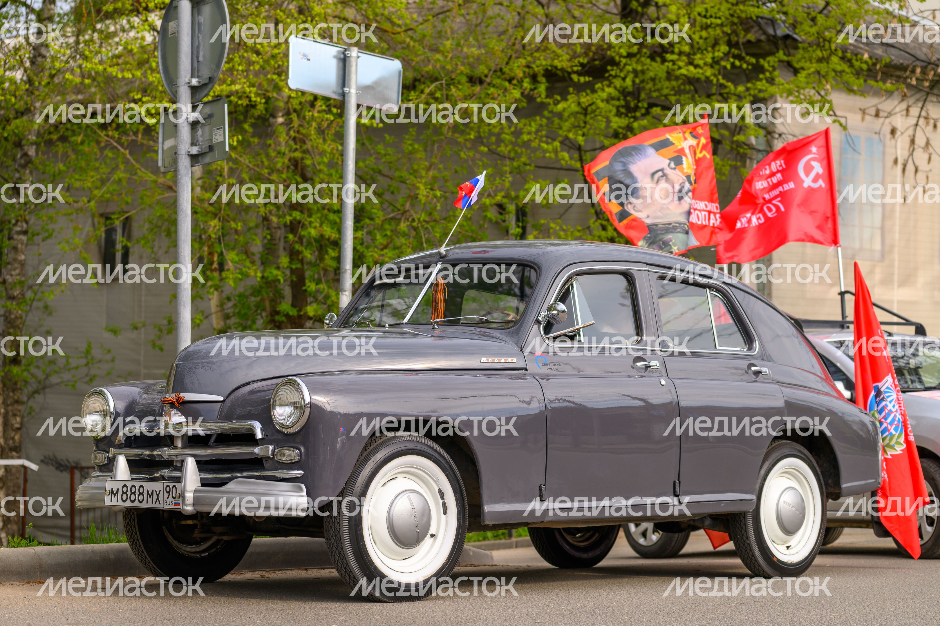 55-й автомотопробег в Дмитрове ко Дню Победы