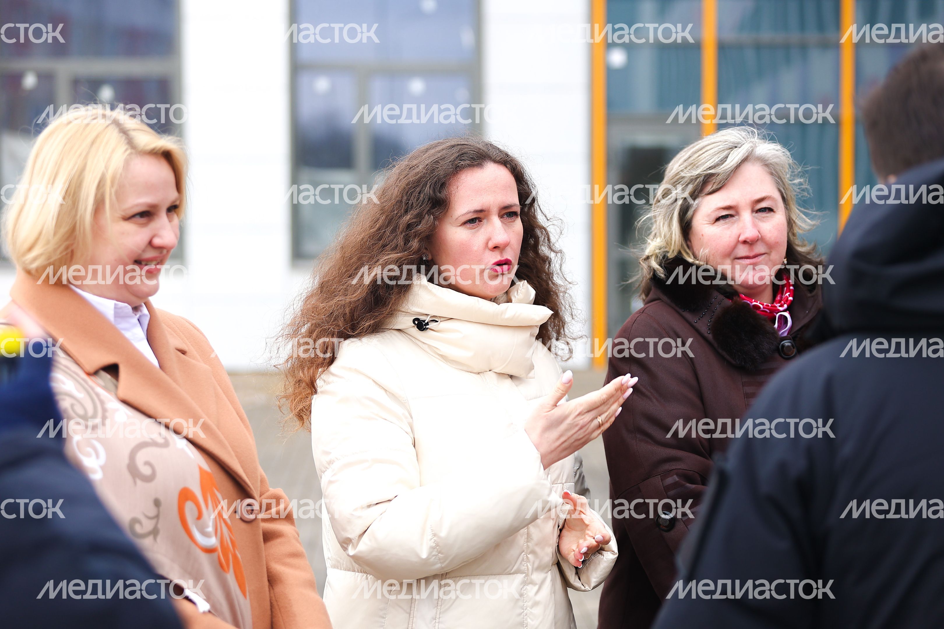 Проверка хода строительства школы в Тучкове Губернатором Подмосковья