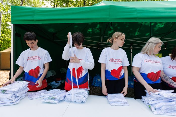 Кирилл Григорьев с командой принял участие во Всероссийской акции «Сад памяти»
