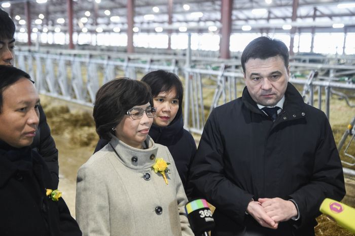 Открытие нового молочного комплекса TH True Milk в Подмосковье, 2 часть