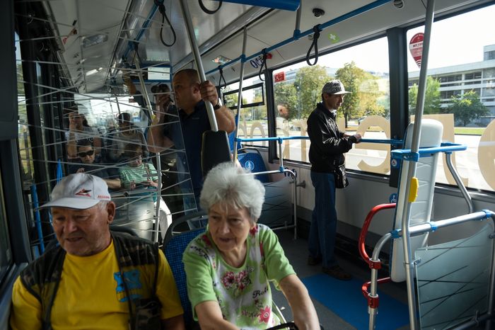Первый электробус вышел на маршрут в Москве