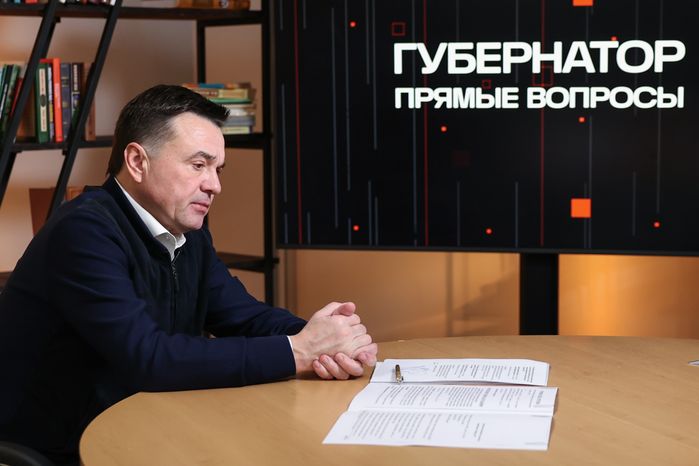 Андрей Воробьев встретился с жителями Ступино Оксаной Буркашевой и Вадимом Степиковым