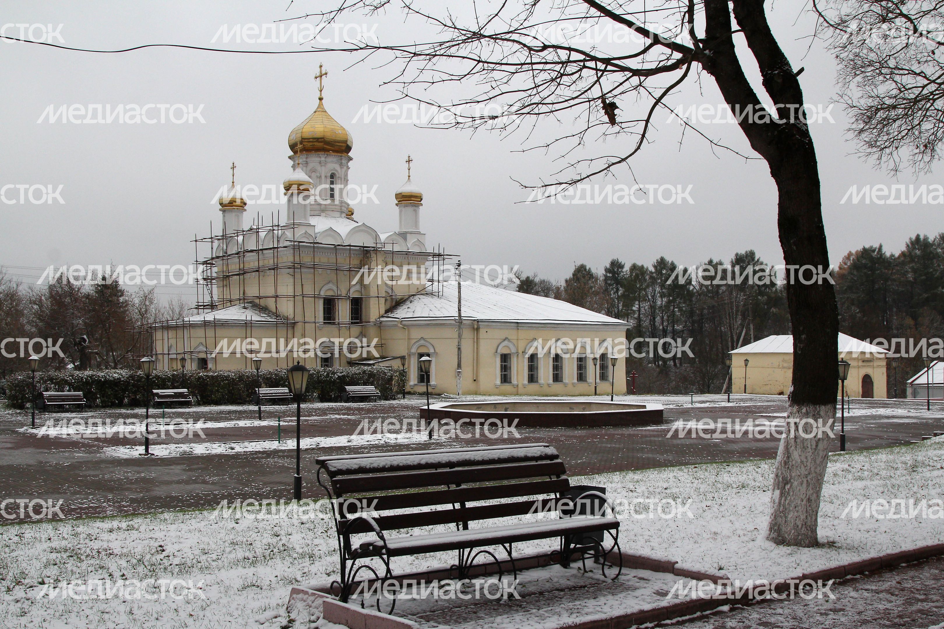 Первый снег в Рузе