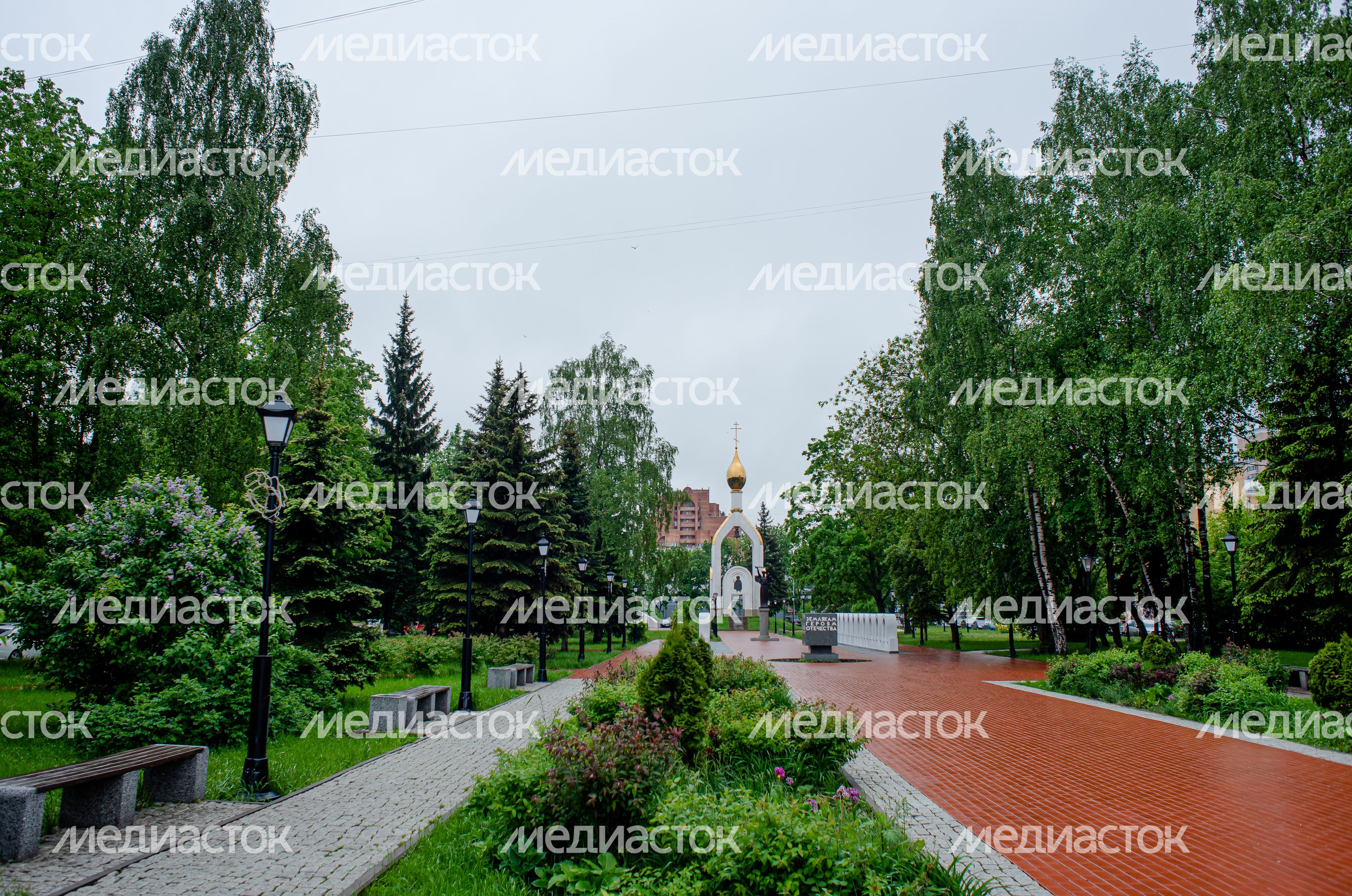 Летние виды города Балашиха