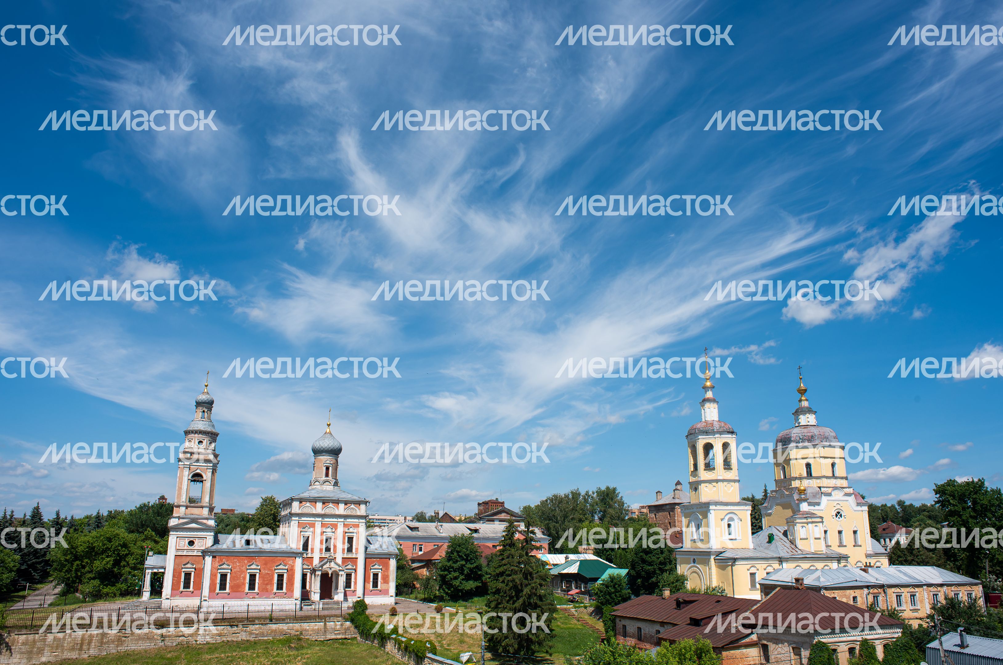 Летние виды города Серпухов
