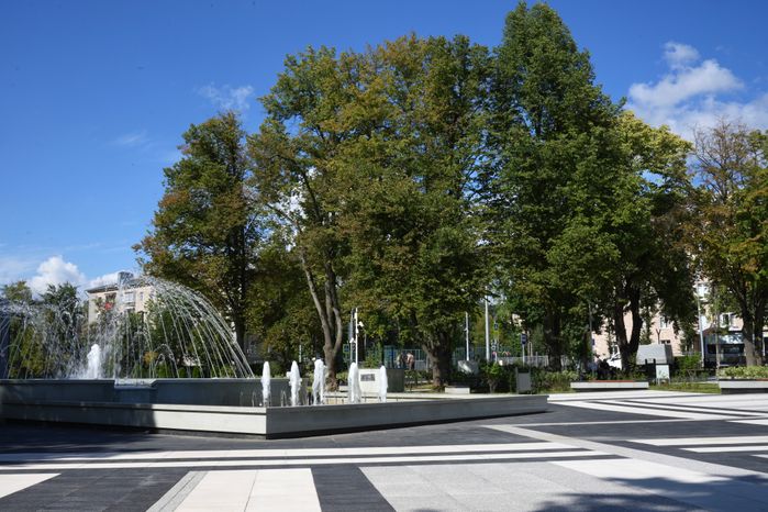 Благоустройство площади Мира в Мытищах