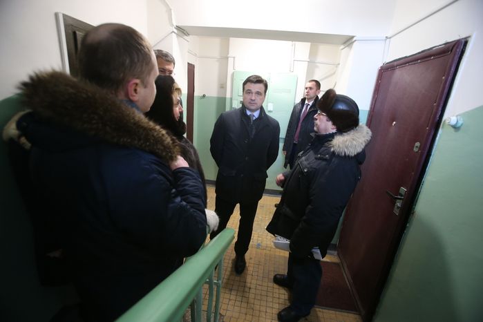 Губернатор посетил с рабочим визитом Красногорск