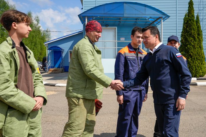 Андрей Воробьев проверил работу МОС АВС в Орехово-Зуеве