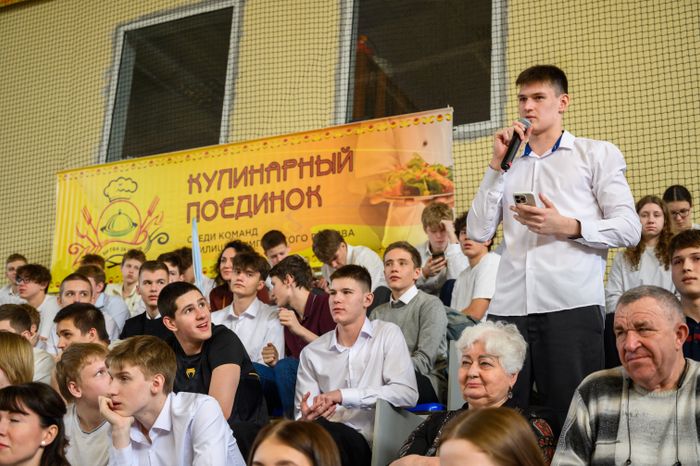 Встреча со знаменитыми спортсменами и олимпийскими чемпионами на "Кулинарном поединке 2025"