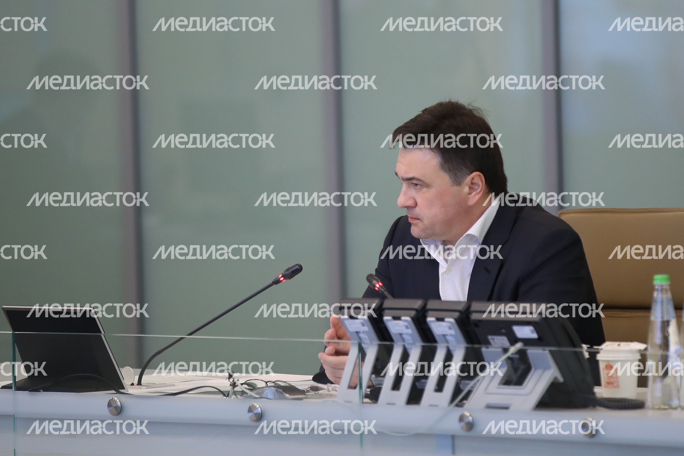 Совещание губернатора Подмосковья с главами городских округов региона