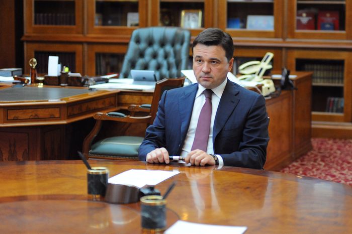 А. Воробьев провел встречу с руководством Каширского района