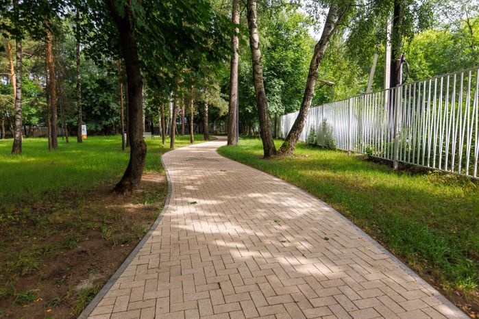Летний парк в Малаховке округа Люберцы после благоустройства