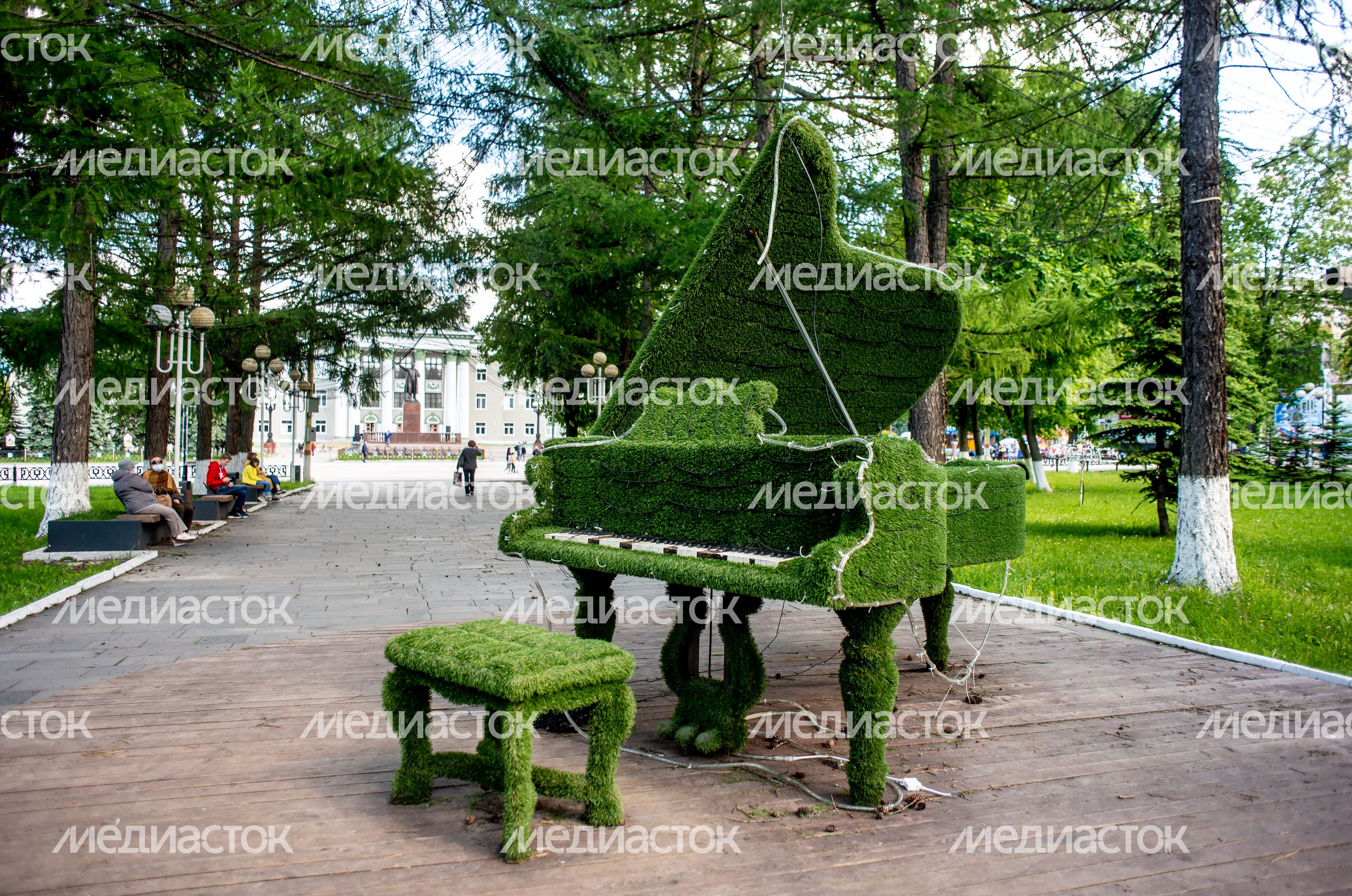 Летние виды города Ступино