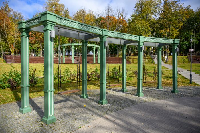 Раменский городской парк культуры и отдыха. Осень