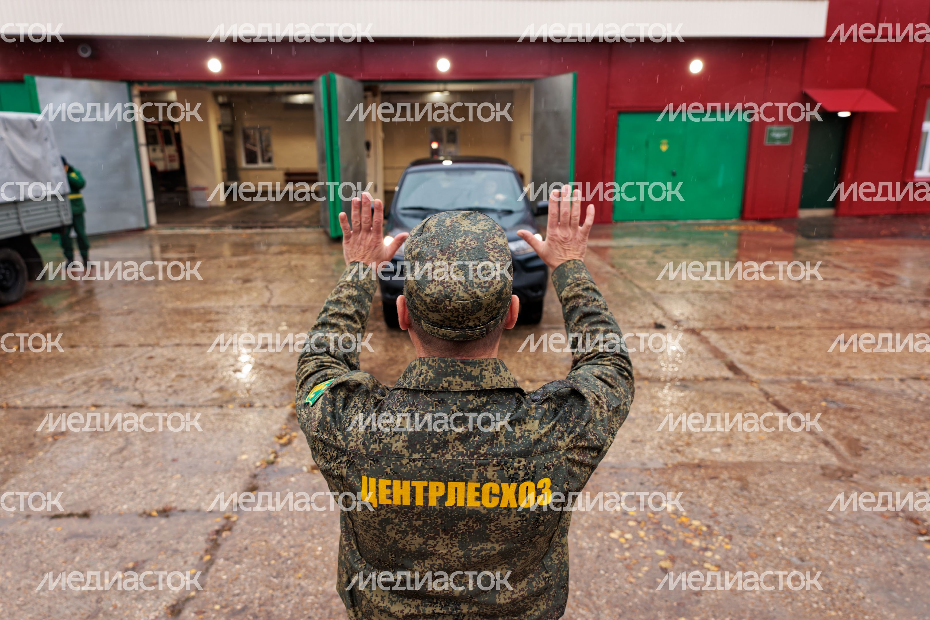Лесопожарная станция «Чехов» после капремонта Лесопожарная станция «Чехов» после капремонта