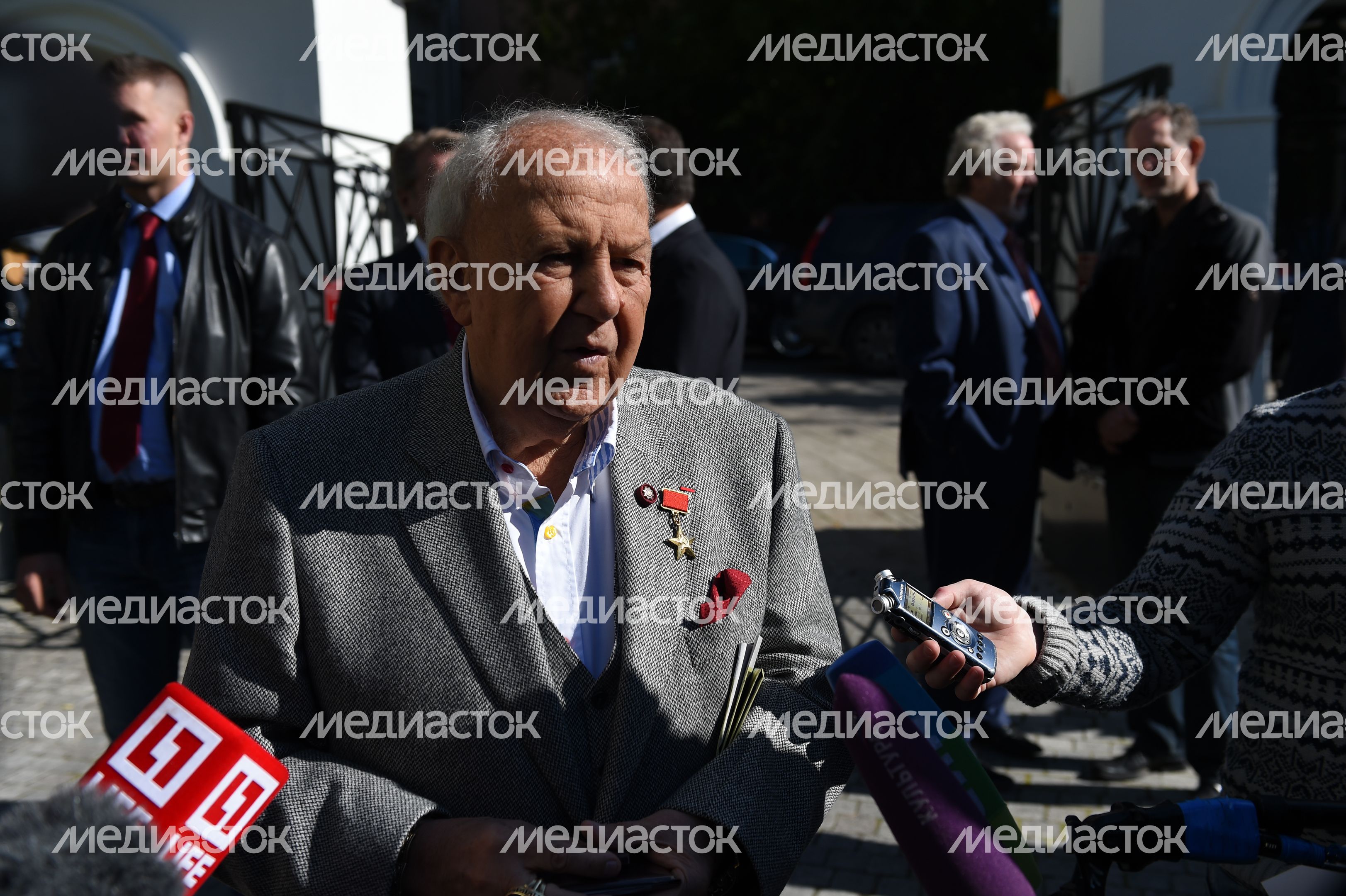 Открытие Аллеи правителей в Москве
