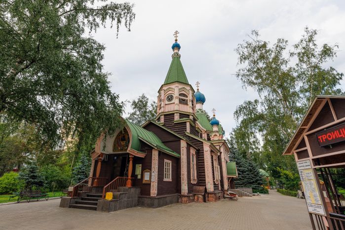 Храм Живоначальной Троицы в Наташино города Люберцы