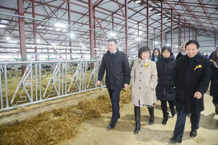 Открытие нового молочного комплекса TH True Milk в Подмосковье, 2 часть