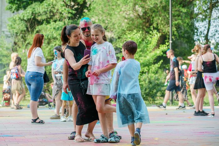 День защиты детей в Центральном парке культуры и отдыха в Люберцах