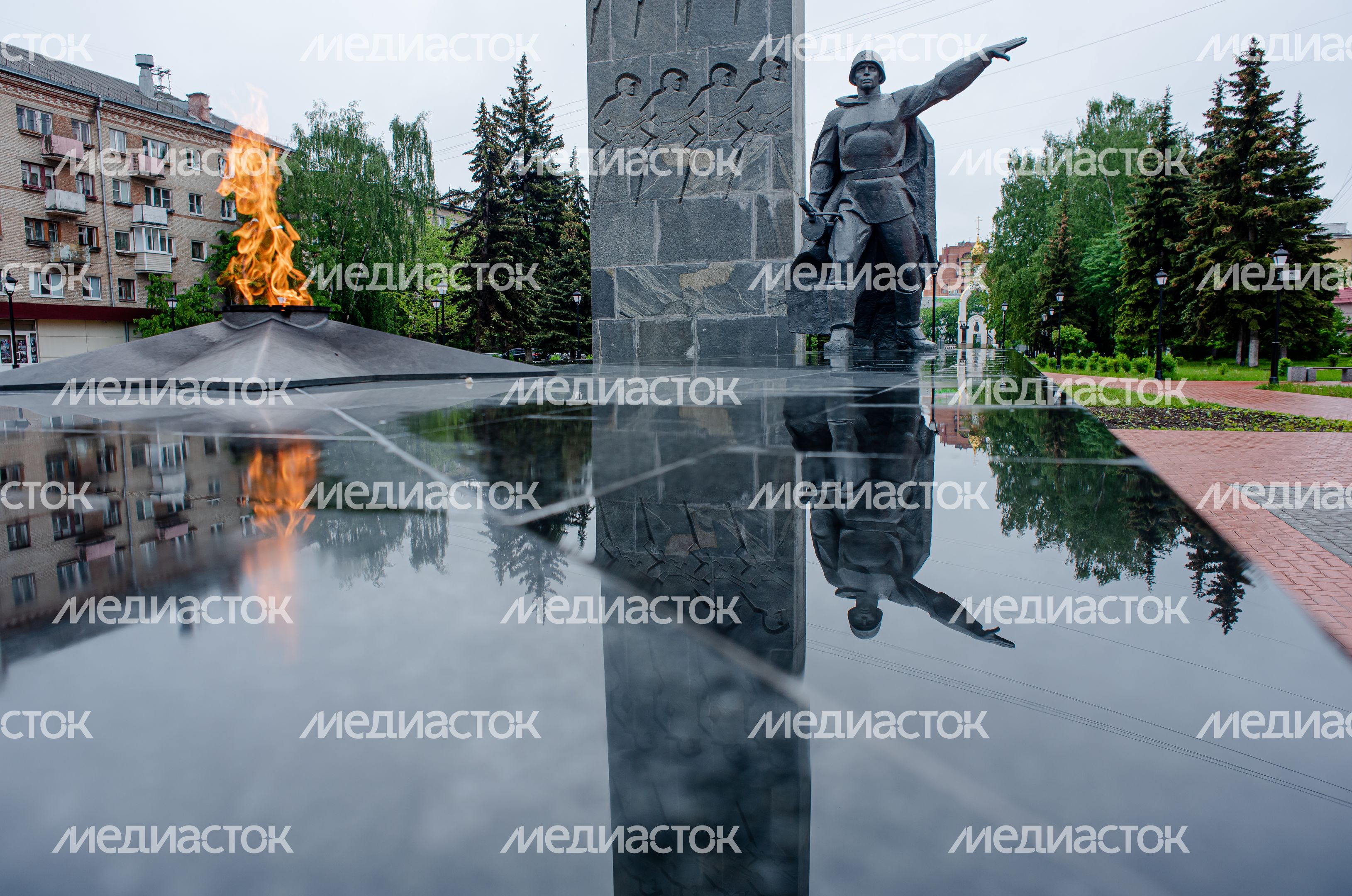 Летние виды города Балашиха