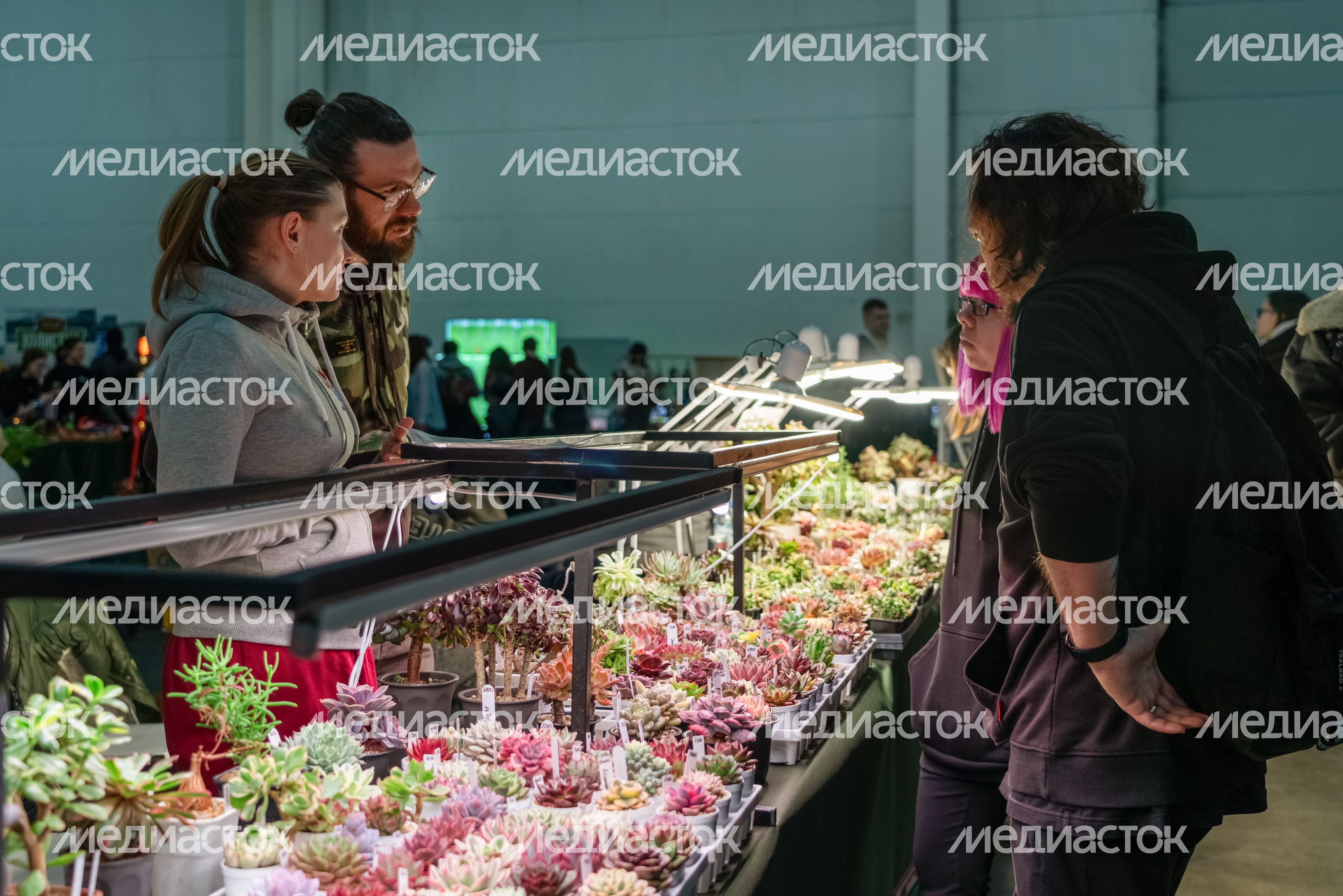 Выставка растений на фестивале «Зоофест эко 2026» в «Крокус Экспо» в Красногорске