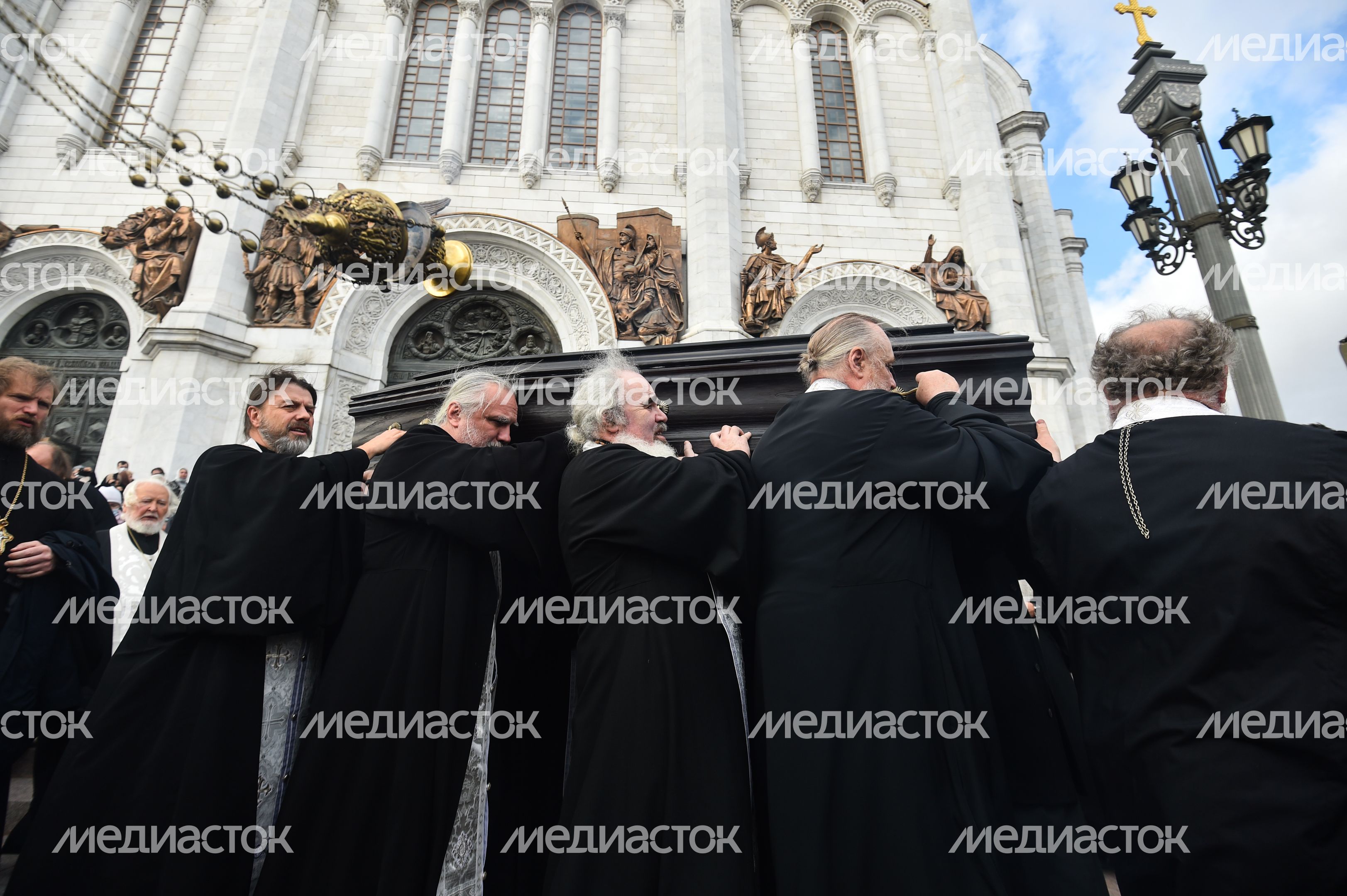 Отпевание протоиерея Димитрия Смирнова