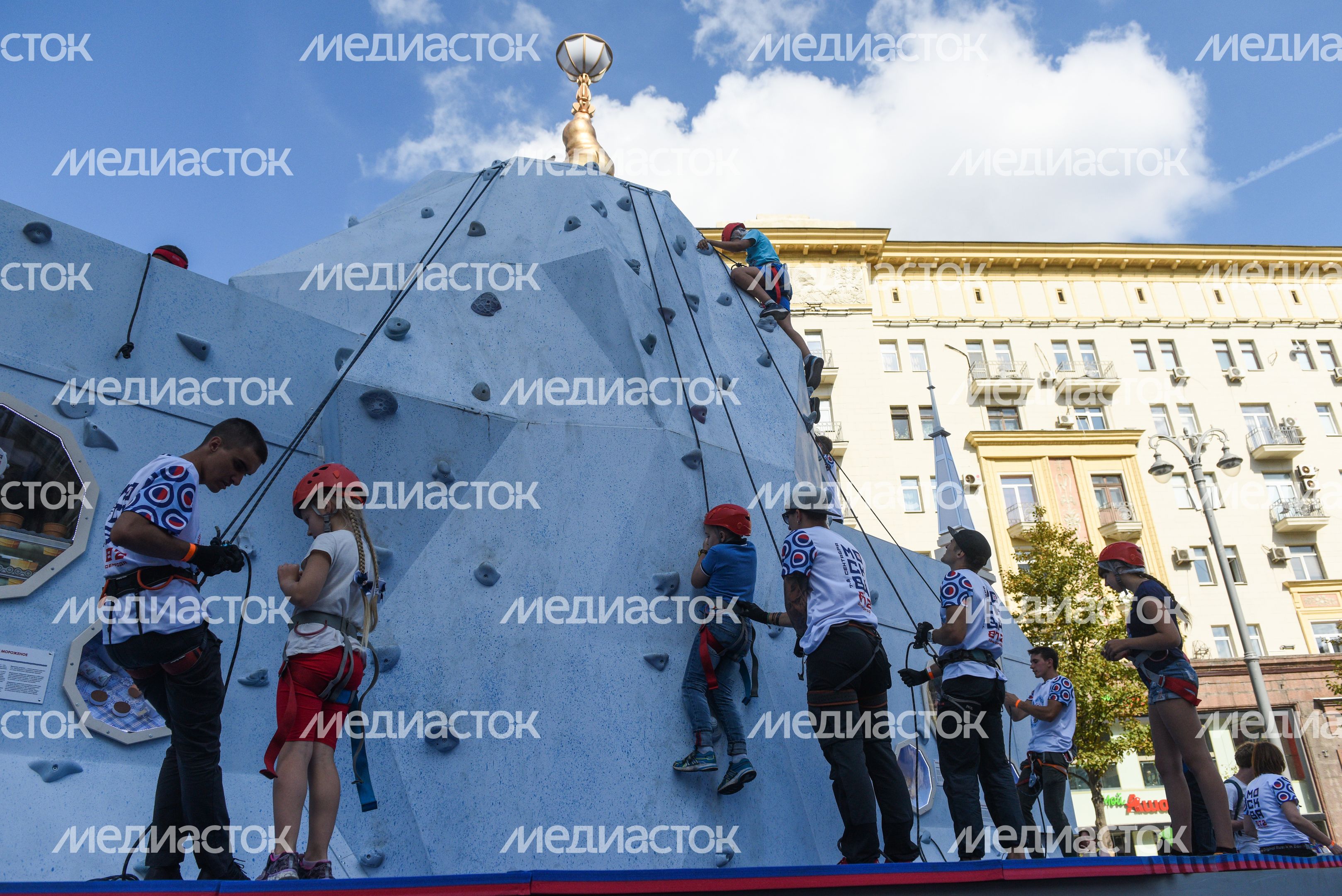 Празднование Дня города в Москве