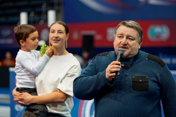 Двукратная олимпийская чемпионка по фехтованию на саблях Яна Егорян на турнире в Химках