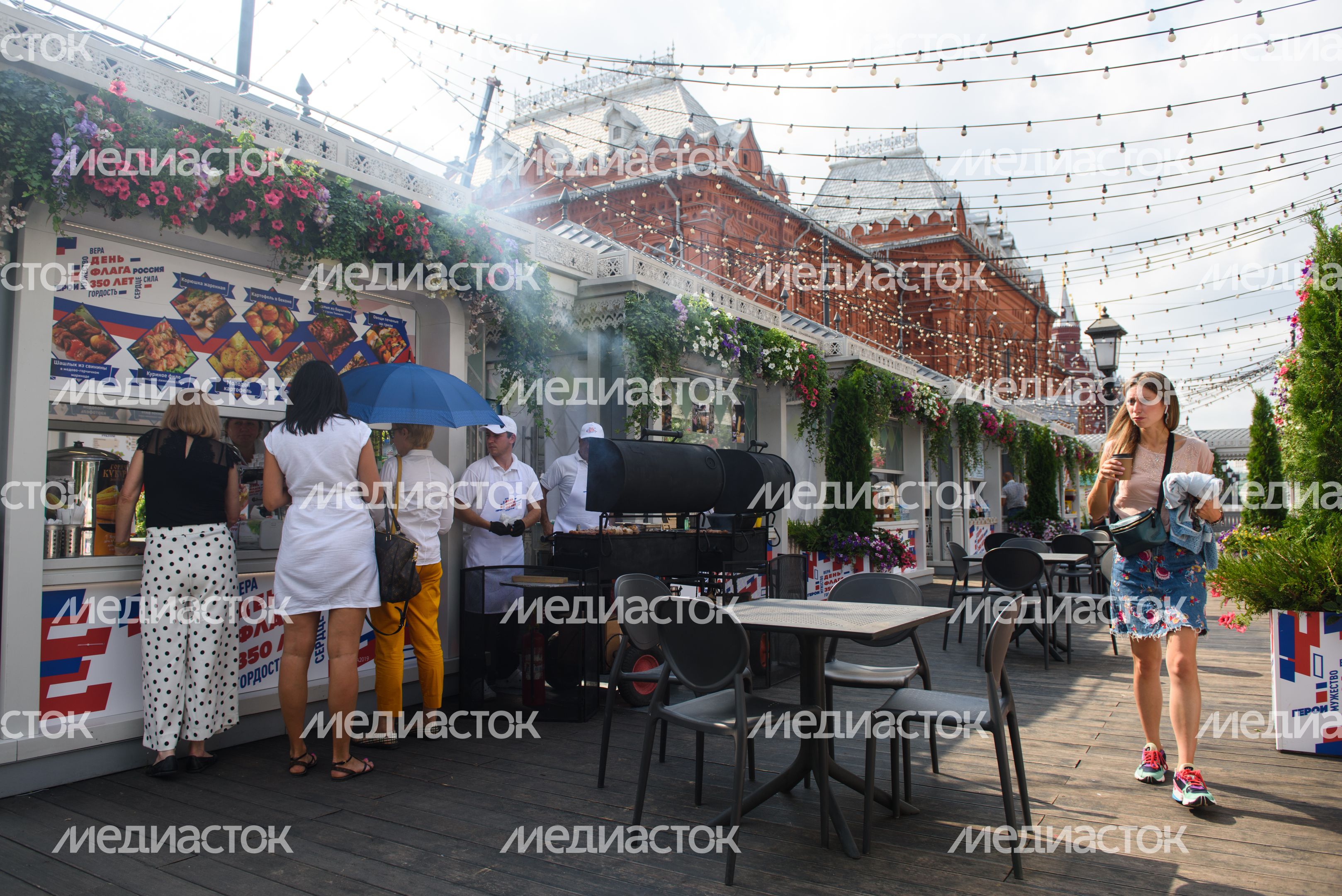 Открытие фестиваля «Цветочный джем» в Москве