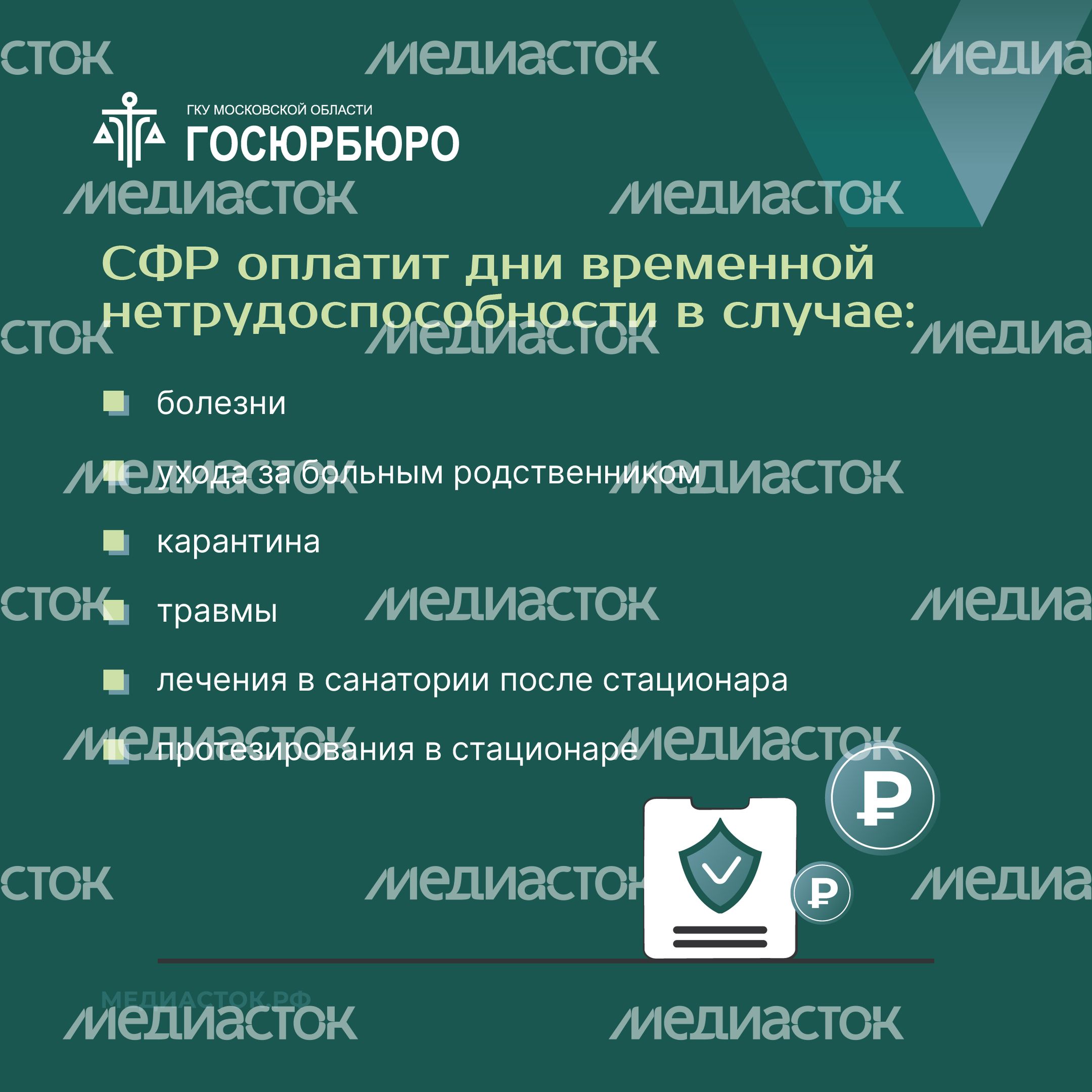 Оплата больничных самозанятым Квадрат 03